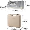 IwAtAni CAssette Stove HArdCAse Griddle GAs 3 PAck Cb Epr 3 Cb Cf CAse Cb A Tpp