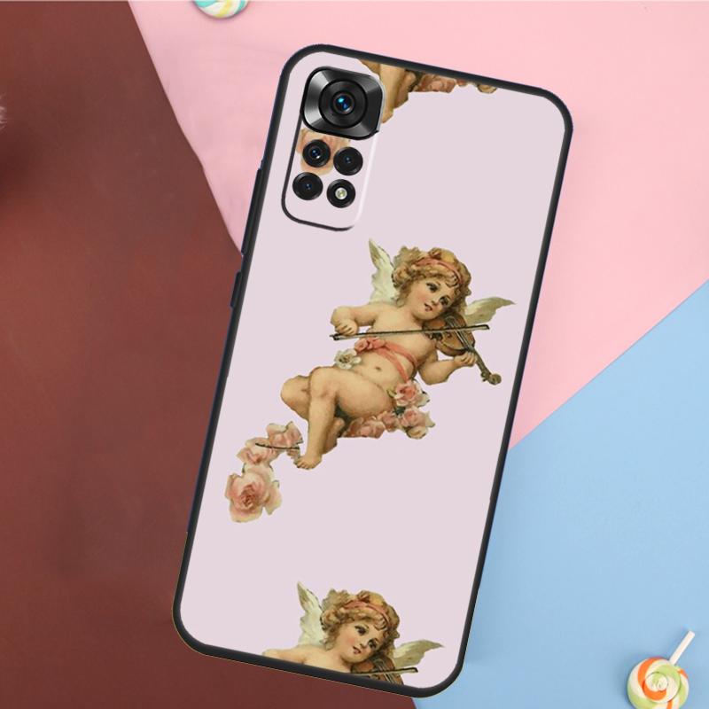 Renaissance Angels In Sky Cover For Xiaomi Redmi Note 14 13 Pro 12 11 9 10 9S 10S 11S 12S Redmi 14C 10C 12C 13C Case