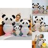 Adorable Panda Mermaid Plush Toy With Soft Short Plush Material For Kids 40cm 60cm 80cm