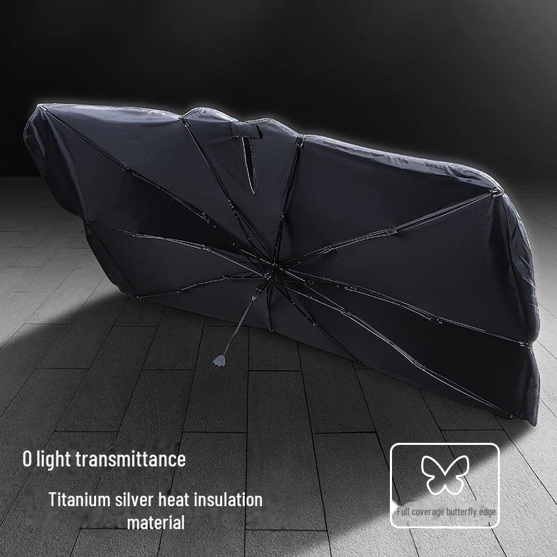 Tesla Electric Car Universal Front Windshield Anti-Glare Sunshade