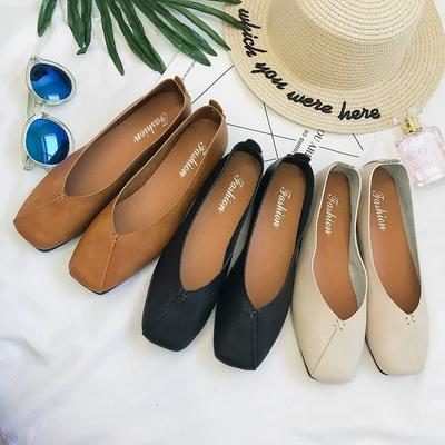 Women Flat Shoes Fashion Women Casual Shoes Breathable Women's Loafers Shallow Comfort Mom Shoes Ladies