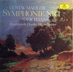 

LP Record GUSTAV MAHLER STAATSKAPELLE DRESD Symphony No. 1 The Titan 135108 Deutsche Grammo Germany Classical Used