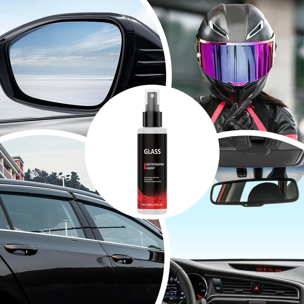 Anti Fog Spray Defogging Clear Vision Protector Portable Glass Cleaner For Instant Fog Removal For Clear Visibility Cleaning