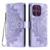 For Motorola Moto G56 5G Case Imprinted Totem Skin Feel Wallet Leather Phone Cover with Hand Strap