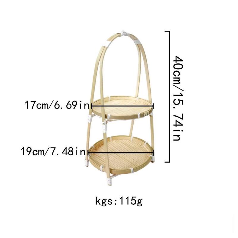 Handwoven Rattan Serving Trays & Baskets