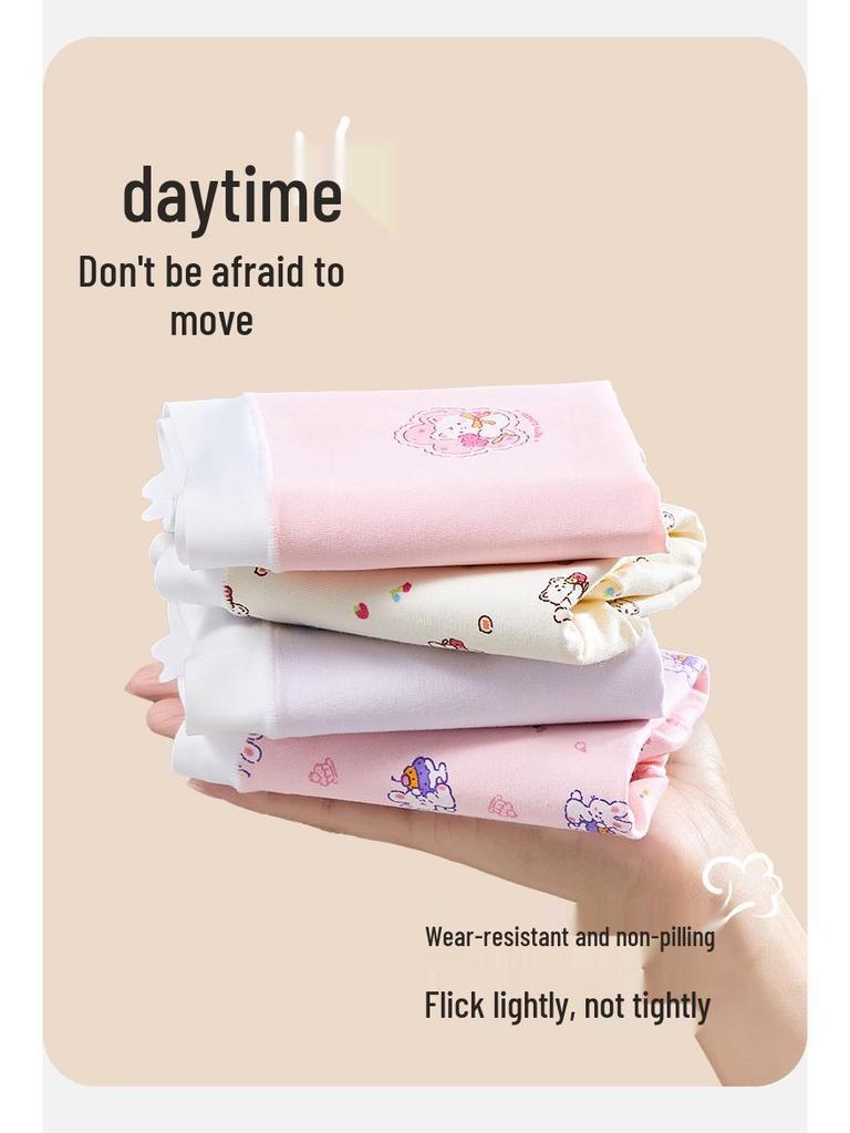 Girls' Pure Cotton Boxer Briefs - Soft, Comfy Fit for Infants, Toddlers & Kids