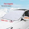 Car Front Windshield Magnetic Sunshade - Blackout, Heat Insulation & Snow Shield  