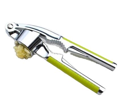 Hot Sale Kitchenware Garlic Juicing Tool Crusher Peeler Garlic Press Crusher