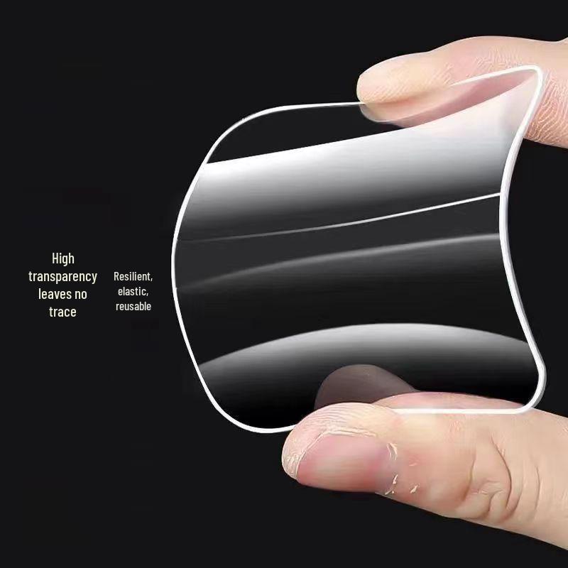 Transparent Thickened Nano Double-Sided Adhesive Tape - High Viscosity, Traceless, Waterproof Acrylic