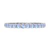 Moonstone Full Eternity Ring- 925 Sterling Silver