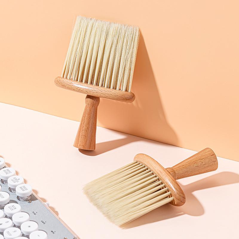 Cleaning Keyboard Precision Brush With Soft Nylon Bristles And Beechwood Handle For Removal Dust