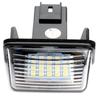 Oświetlenie Tablicy Rejestracyjnej Lampki Led Peugeot 206 207 307 308 407