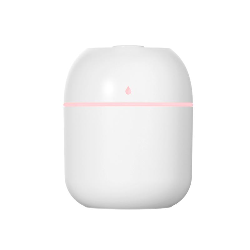 Mini Ultrasonic Air Humidifier 200Ml Usb Charge Diffuser Car Purifier Aromatherapy Anion Mist Maker Dense Fog Freshener Vehicle