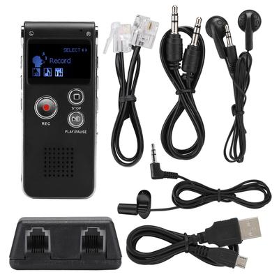 SK-012  8G ABS Diktiergerät Telefonaufzeichnung Verlustfreie Musik Diktiergerät