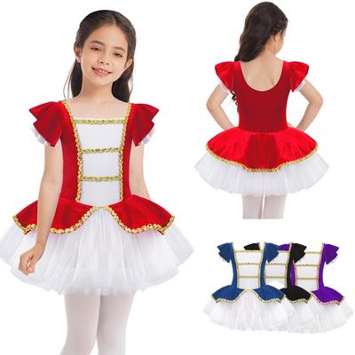 Dětské Dívky Dětské Tanečnice Balet Dance Šaty Gymnastický trikot Šaty Tutu Princezny pro jevištní představení Oblečení