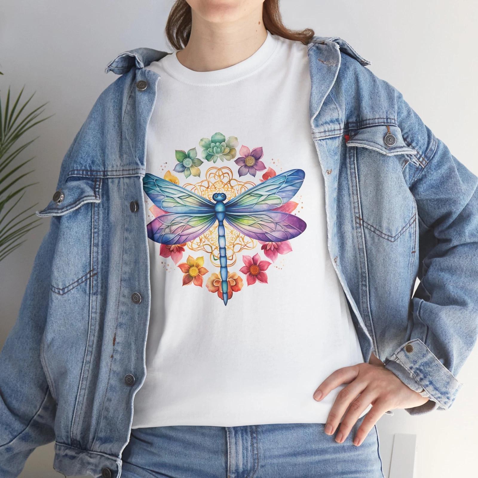 

Retro Yoga Zen Lotus Flower T-Shirt - Tropical Floral Tee for Summer 3XL