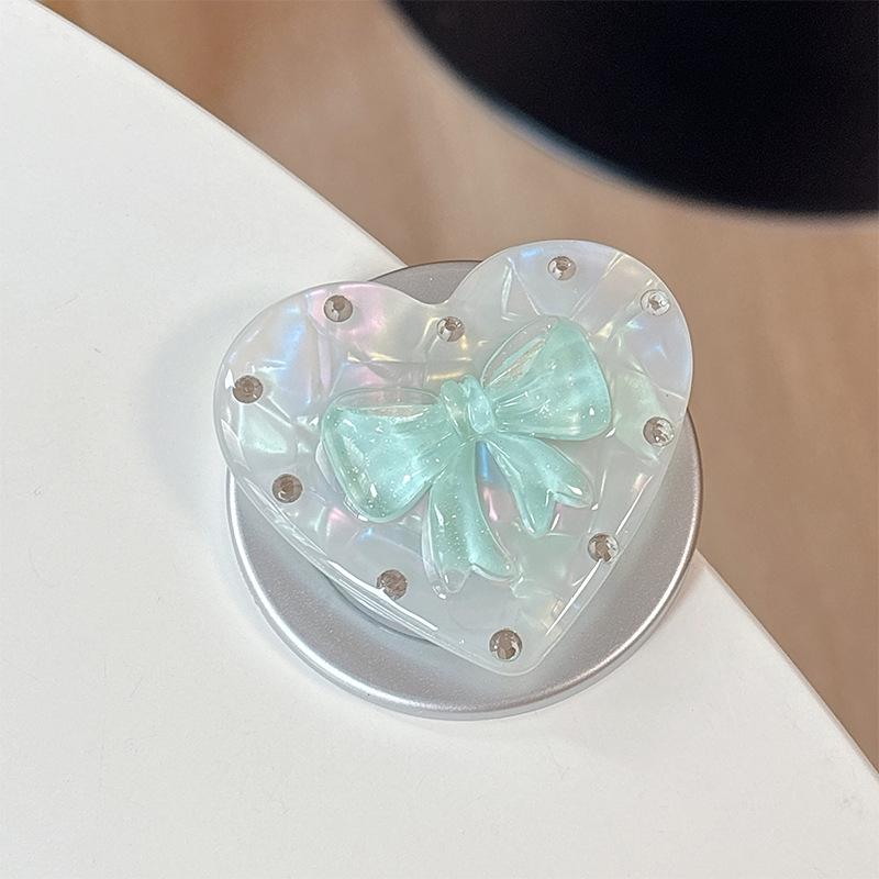 Korean Style Bowknot Magnetic Magsafe Phone Holder for Desktop Viewing