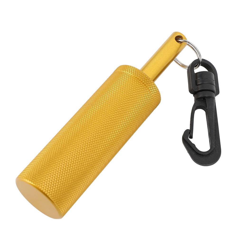 Underwater Shaker Aluminum Anti Slip Texture Steel Balls Included with 360 degrees    Hook Signal   Diving Stick for   Diving