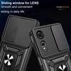 Skyv Kamera Linse Beskyttelse Funda for ZTE Nubia Neo 2 5G Deksel for ZTE Nubia Neo 2 5G Deksel Magnetisk Ring Støtteholder Deksel
