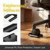 Durable Rubber Office Chair Wheel Stopper Wear-resistant Anti Vibration Furniture Legs Anti-slip Pad Chair Roller Feet Mat Chair