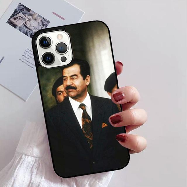 Etui Saddam Hussein Iraq Arabic Phone Case Cover For iPhone 17 Air 15 16 14 Plus 11 12 13 Pro Max Apple max