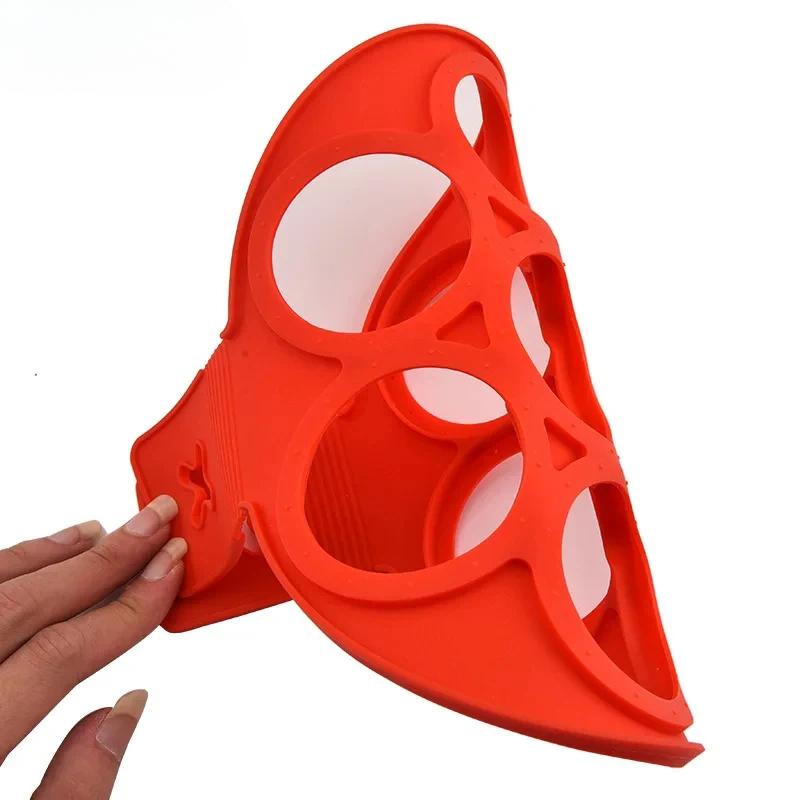 Köksredskap Gadget Tillbehör Pannkakslagg Silikonform Nonstick Kokpanna Vänd Ägg Form Kök Matlagningsverktyg Tillbehör