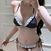 Source Korean Version of Women's Bikini Swimsuit Sexy Triangle Split Cute Pure Desire Swimsuit