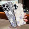 For iPhone 16 15 Pro Max 14 13 12 11 TPU Soft Case Cover Flower Pattern Leather Matte Shockproof Phone Cover For iPhone