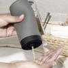 Grauer Flüssigkeitsspender Silikon Silikon Shampooflasche Silikon Quetschflasche Lotion Spender