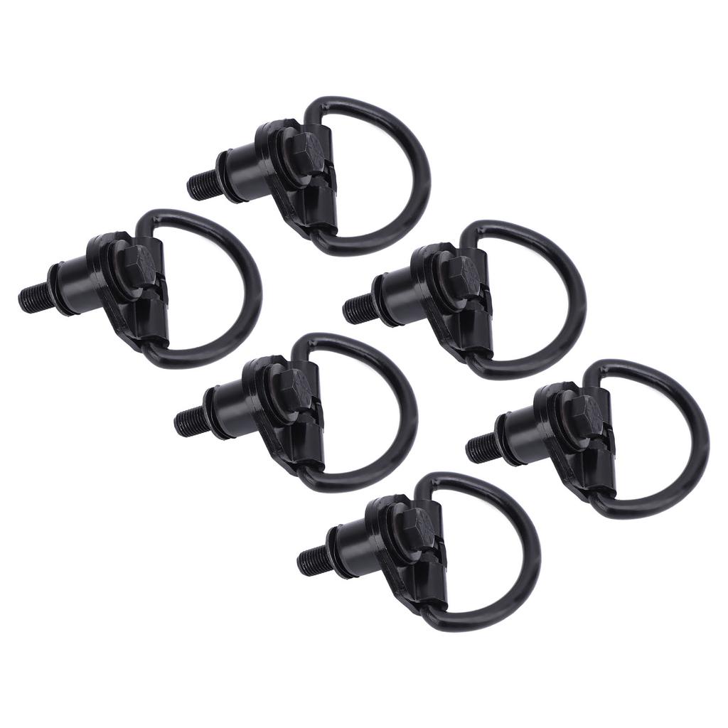 6 buc Cârlige D de marfă Oțel Negru Acoperire rugină BK21V550A74AD pentru Transit 150 250 350 2015 până la