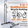Multifunctional Bicycle Parking Rack 3 in 1 MTB Repair Stand  For Parking or Repair