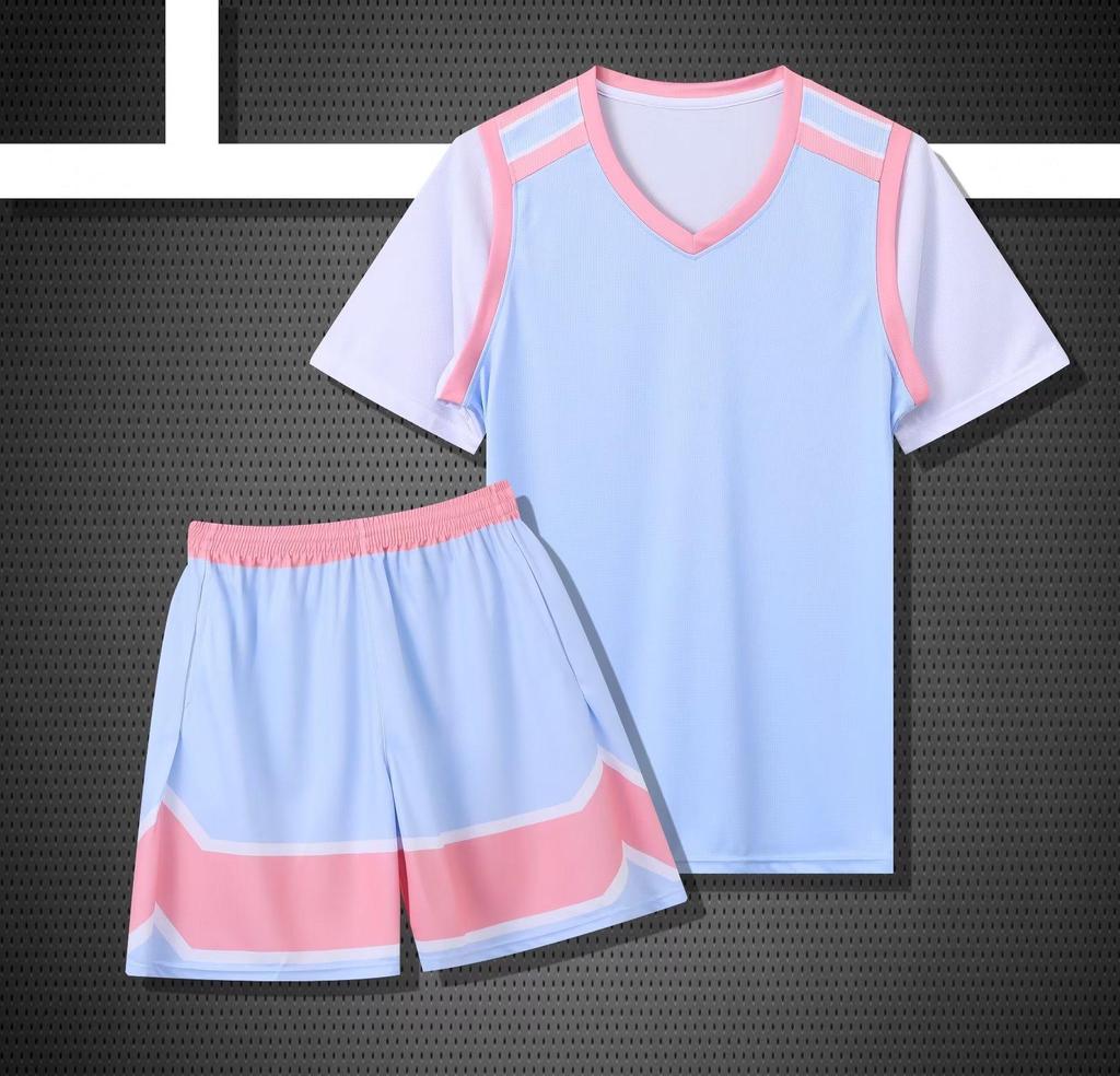 Unisex Basketball Uniform Set, Number Print, Dual-Pocket, 3XS-4XL