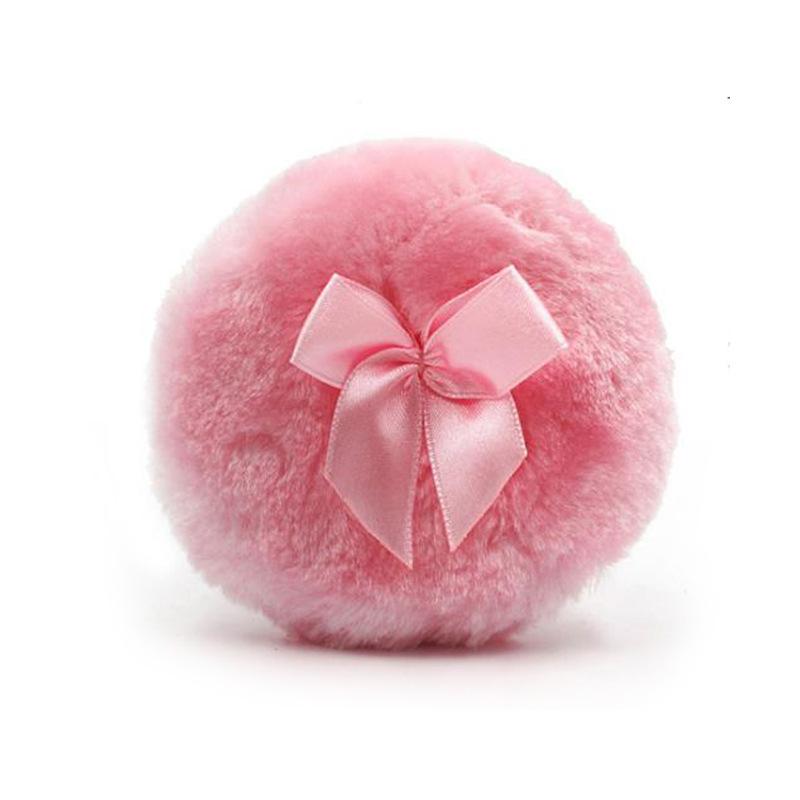 Ultra Soft Large Fluffy Powder Puff Washable Reusable Velour Face Body Powder Puff Loose Powder Puffs Wet Dry Makeup Tool