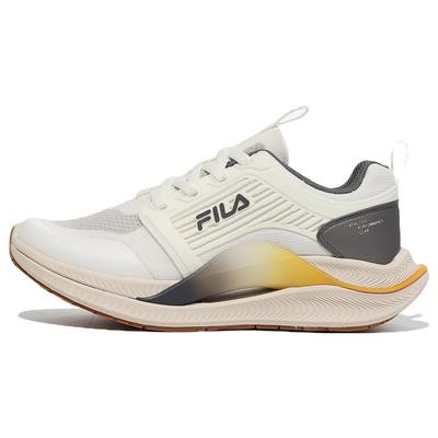 Performance Polyester Synthetic Leather Nre S7 Versatile Sports Low-Top Casual Shoes Unisex Sneaker White Gray Yellow 1RM02393F_107