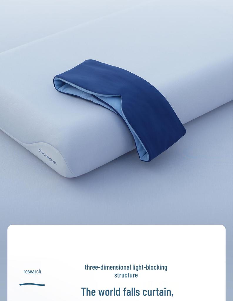 Planet Deep Sleep 2.0 Augenmaske: Lichtundurchlässig, Maschinenwaschbar, Milbenschutz, Antibakteriell, Atmungsaktiver und bequemer als Seide.