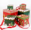 3PCS/SET Christmas Decoration Gift Box Christmas Decoration Articles Paper Gift Box Christmas Tree Gift Box