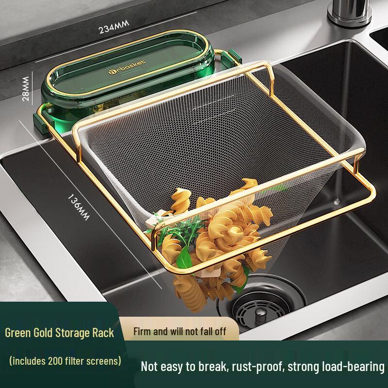 

Disposable Kitchen Sink Strainer Bag Holder