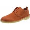 Women's Ankle Boots Clarks Desert London Derbys Burnt