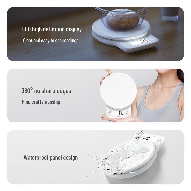 WOLO Xiaomi Youpin Smart Bluetooth Digital Köksvåg (CN-version)