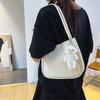 Tasche Damen Sommer Neu Große Kapazität Mode Trend Tragetasche Nische Lässig Schulter Eimer Achseltasche
