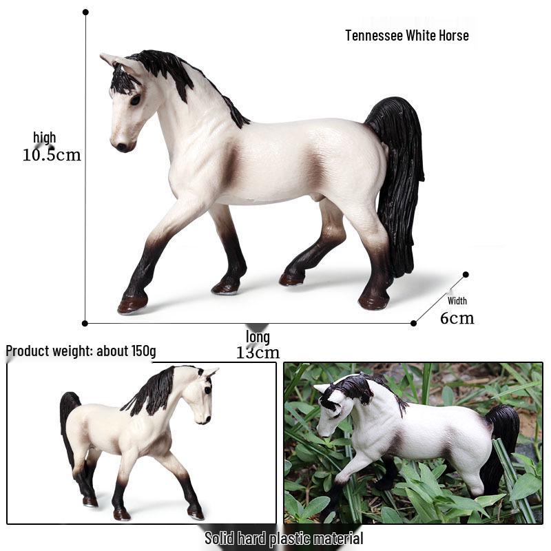 Children's Prancing Horse and Jockey Toy Set