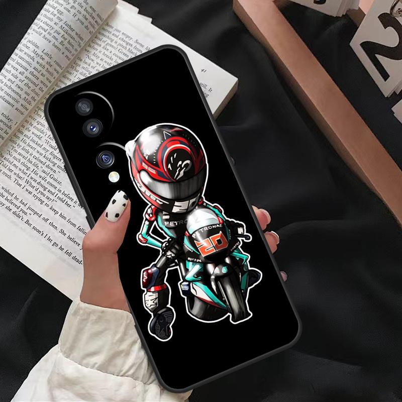 

Moto Fabio Quartararo For Honor Magic 8 6 7 Pro Case For Honor X9d X9c X9b X9a X8c X8b 200 400 50 70 90 Lite Win RT Honor Magic6 Lite