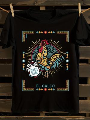 Mexican Bingo El Gallo Tshirt