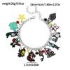 Halloween Anime Cartoon Theme Adjustable Superhero Character Bracelet Accessory