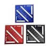 Woodworking Triangle Ruler With Aluminum Alloy Construction For Carpentry And Diy Projects