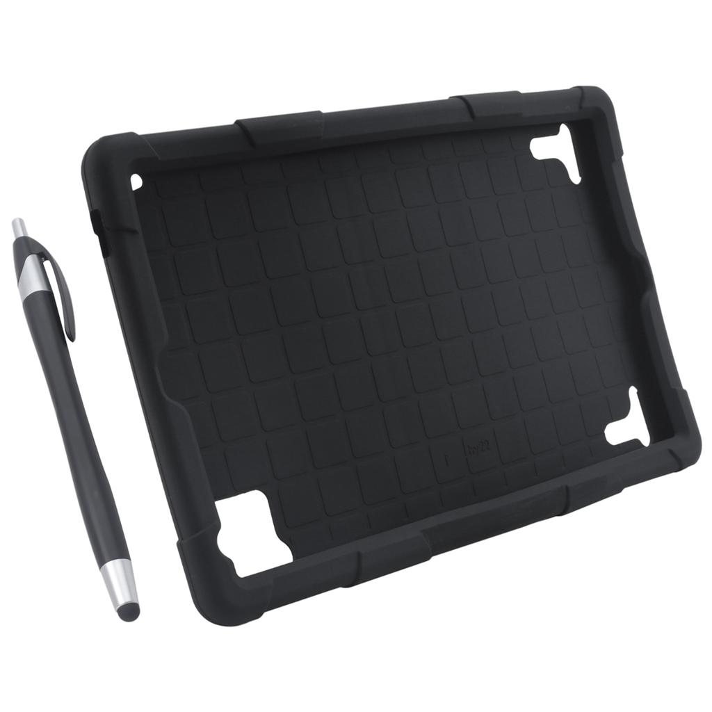 10.1 Inch Tablet Case Silicone Case Tablet Stand Universal Tablet Case Adjustable Stand with Capacitive Pen