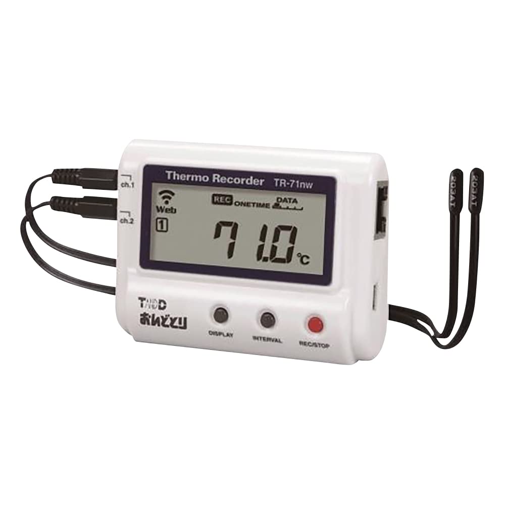 

Tondori Temperature Data Logger LAN Temperature 2ch T&D (Wired Measurement) TR-71nw /6-9183-34