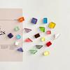 10Pcs/20Pcs Irregular Cartoon Glass Nordic Wind Whiteboard Magnet Cute Decoration Refrigerator Sticker Magnetic