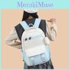 Casual Large Minimalist Capacity Backpack With Color Blocking Design Daily For