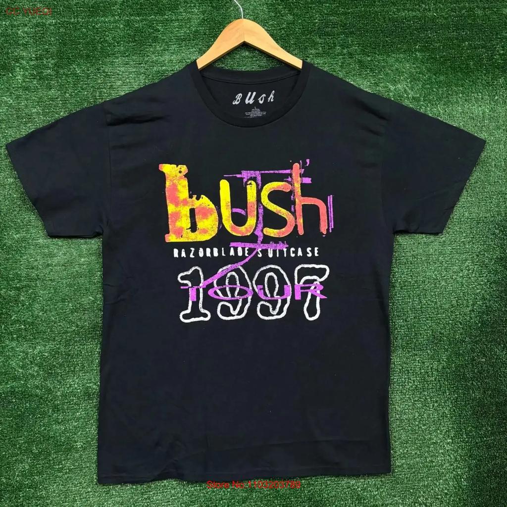 Bush Razorblade Suitcase 1997 Graphic T Shirt In Size Large Vintage Stretched Comfortable Versatile Soft Fashion